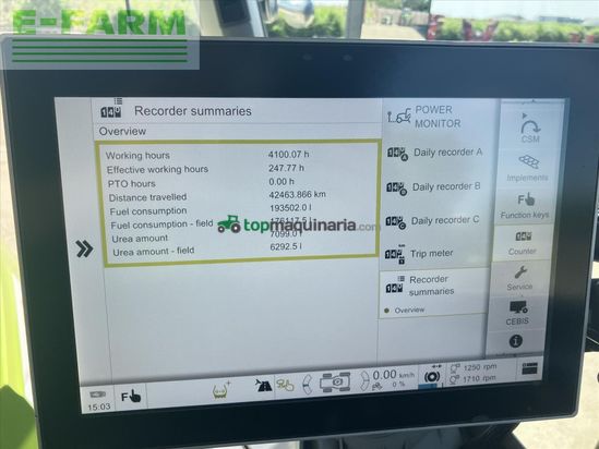 Tractor agrícola - Claas - XERION 5000