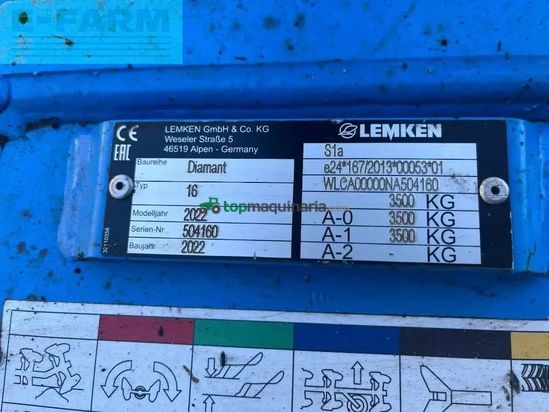 Arado - Lemken - diamant 16 vu 7+1