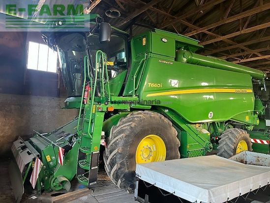 Cosechadora de Cereal - John Deere - t660 hm