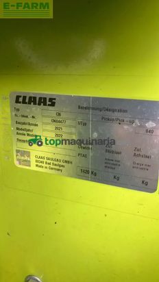 Cosechadora de Cereal - Claas - jaguar 850 a