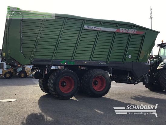 Cinta transportadora de forraje - Fendt - tigo 75 xr
