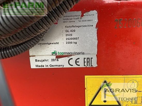 Cosechadora - arrancadora de patata - Grimme - gl 420