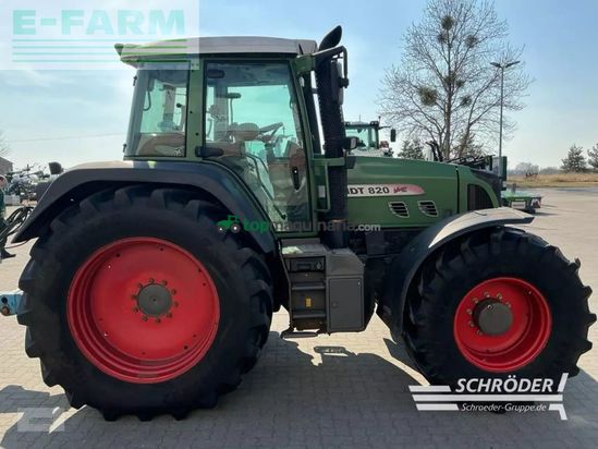 Tractor agrícola - Fendt - 820 vario tms