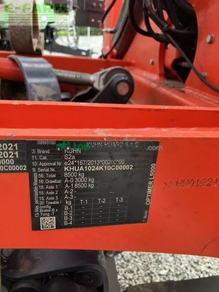 Grada rotativa - Kuhn - optimer l9000