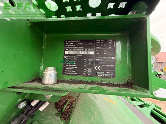 Cosechadora de Cereal - John Deere - T670i