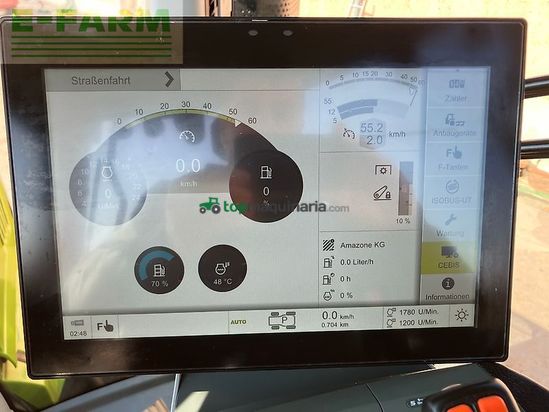 Tractor agrícola - Claas - axion 930 cmatic, cebis, rtk