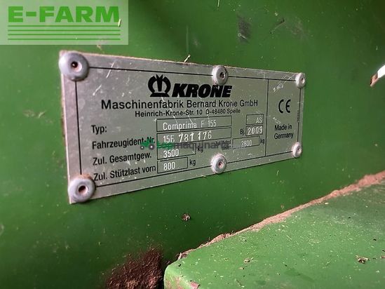 Empacadora gigant - Krone - comprima f 155 xc