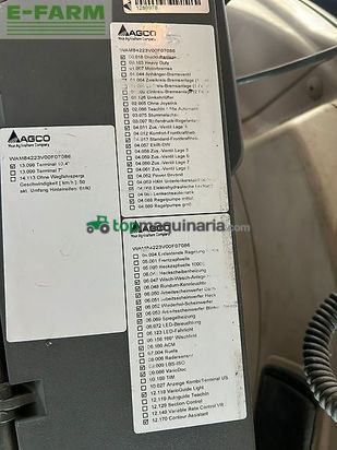 Tractor agrícola - Fendt - 828 vario