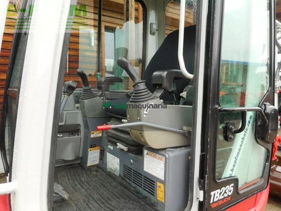 Excavadora - Takeuchi - tb 235 (3.605kg) powertilt hydr. sw + 3 löffel