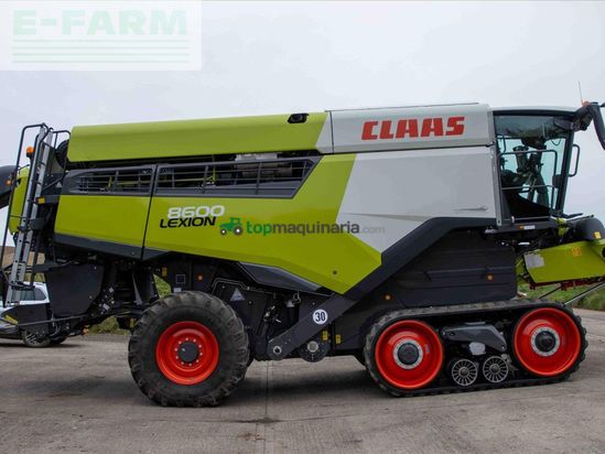 Cosechadora de Cereal - Claas - LEXION 8600 TERRA TRAC