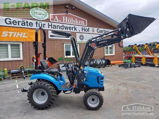 Tractor agrícola -  - kompakttraktor ls xj25 hst lifeline mit frontlader