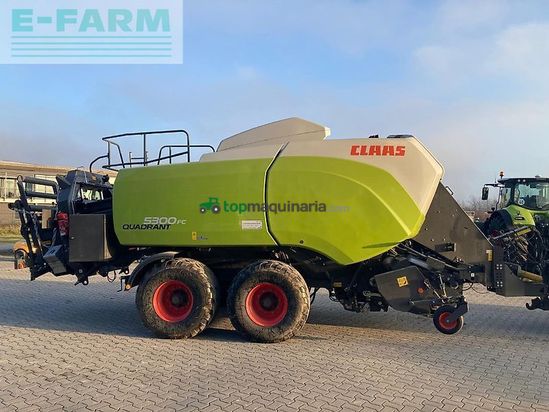 Empacadora gigant - Claas - quadrant 5300 fc