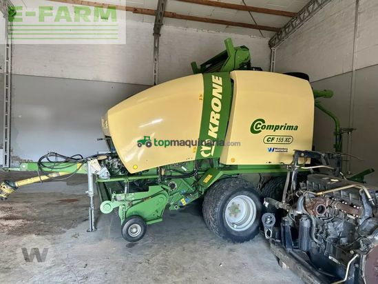 Empacadora gigant - Krone - comprima cf 155 xc