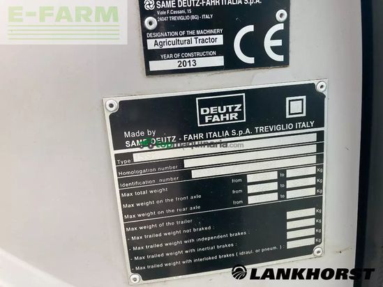 Tractor agrícola - Deutz-Fahr - 5100 agrotron ttv