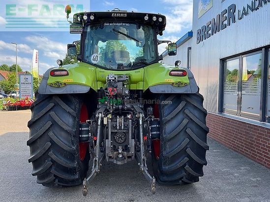 Tractor agrícola - Claas - axion 810 trimble ptg-regelanlage