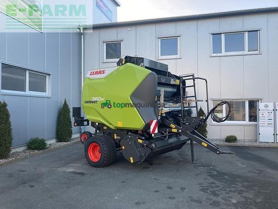 Empacadora gigant - Claas - variant 560 rc trend