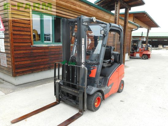 Elevadora - Linde - h20t-01 triplex 4,62m + ss + halbkab.