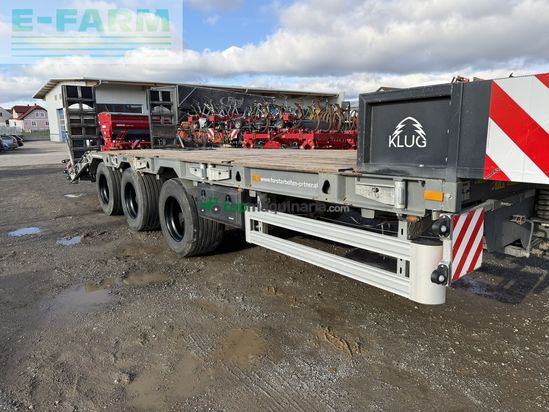 Remolqu agrícola -  - tridemtieflader 27to