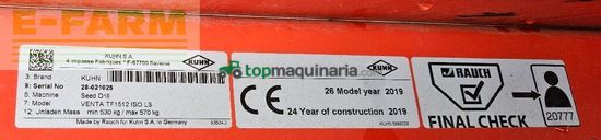 Combinado de siembra - Kuhn - hr5004dr+btfr5000-40dd+tf1512
