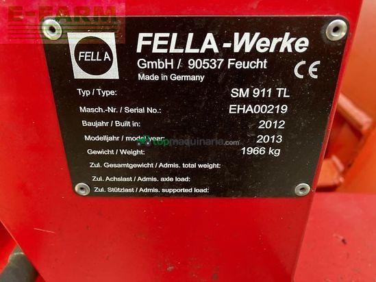 Cortacésped manual - Fella - sm911 tlkbc