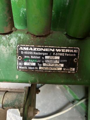 Abonadora Amazone modelo ZA-M 1.500