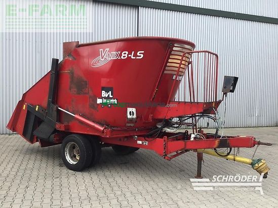 Remolqu esparcidor - BVL - v-mix 8 ls