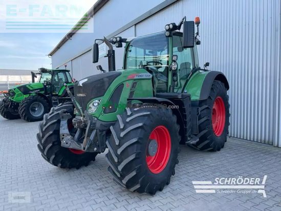 Tractor agrícola - Fendt - 724 s4 profi plus | rtk | radgewichte