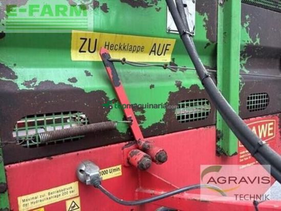 Cinta transportadora de forraje - Hawe - slw 45 tn