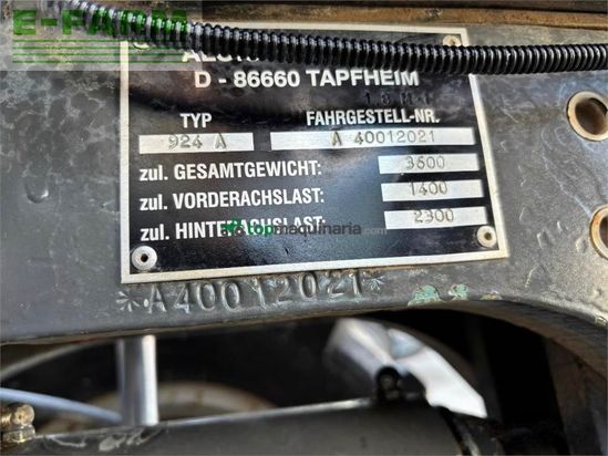 Tractor agrícola - Case IH - bergmeister 924a