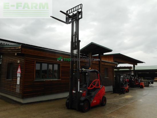 Elevadora - Linde - h25d-01 triplex 4,7m + ss + zv