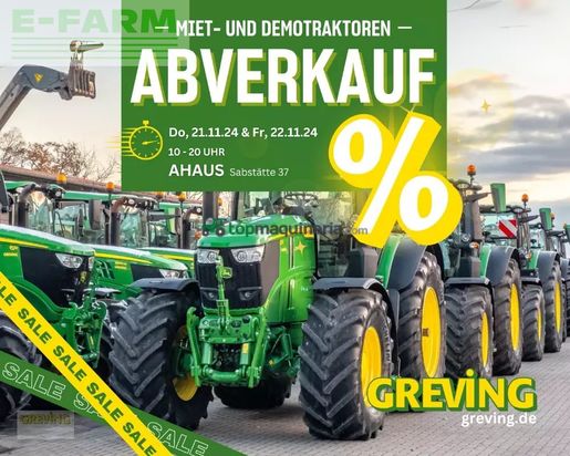 Tractor agrícola - John Deere - 6r195 *garantieverlängerung*