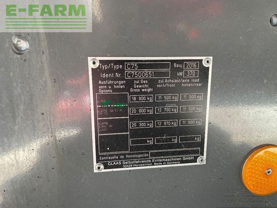 Cosechadora de Cereal - Claas - lexion 760
