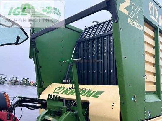 Remolqu agrícola - Krone - zx 560 gl