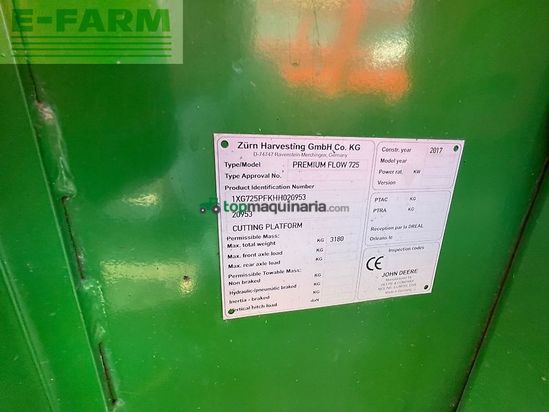 Cabezal - Zurn - premium flow 725 pf 7,6m