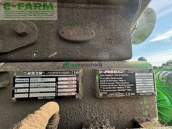 Cuba de purin - Joskin - quadra 18000 ts