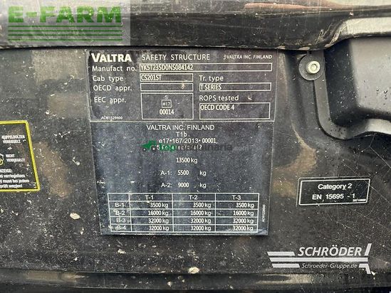 Tractor agrícola - Valtra - t 235 d | unlimited | rtk