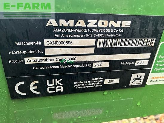 Cultivador - Amazone - cenio 3000 super