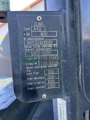 Tractor agrícola - Claas - axion 830 cmatic CMATIC