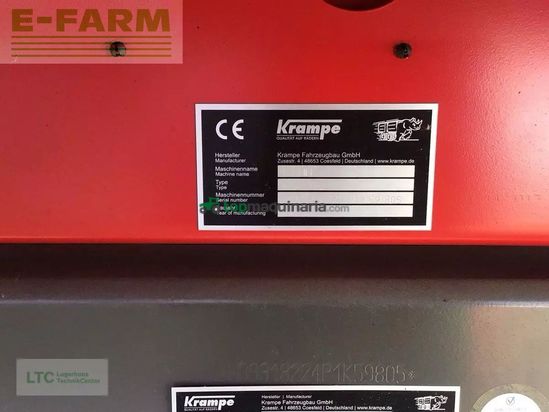 Cinta transportadora de forraje - Krampe - as 750.2