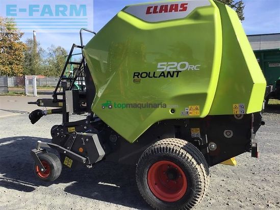 Empacadora gigant - Claas - presse rollant 520 rc