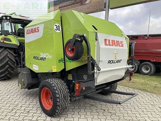 Empacadora gigant - Claas - rollant 340 rc