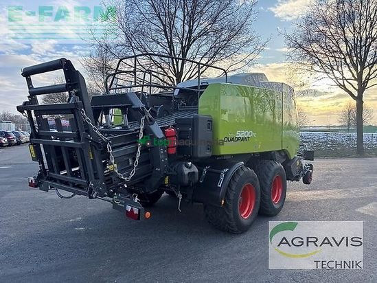 Empacadora gigant - Claas - quadrant 5200 evolution fc tandem