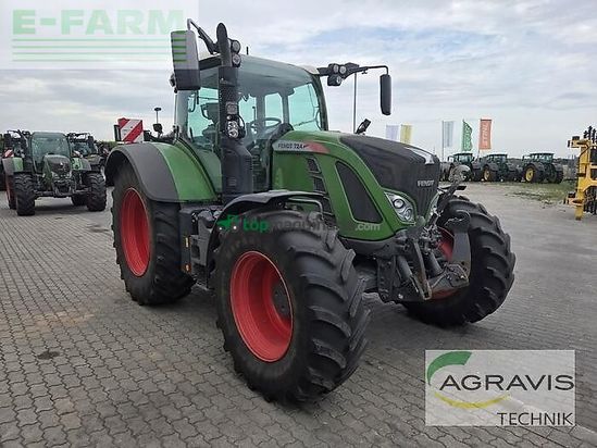Tractor agrícola - Fendt - 724 vario s4