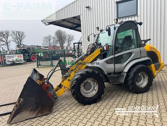 Minicargadora - kramer - 380 allrad + schaufel + palettengabel