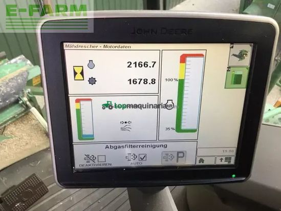 Cosechadora de Cereal - John Deere - s685i my16 prod 20