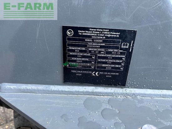 Minicargadora - kramer - kl 30.5t