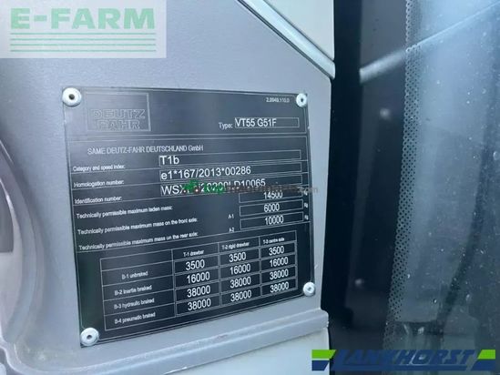 Tractor agrícola - Deutz-Fahr - 6230 ttv green-warrior