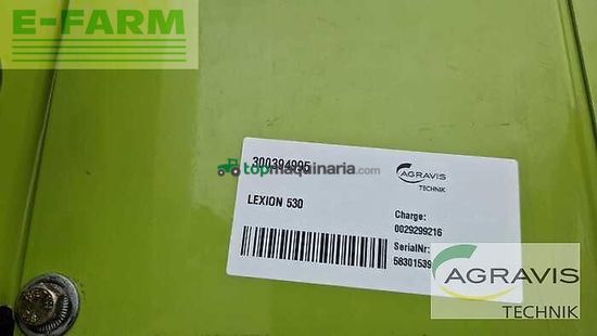 Cosechadora de Cereal - Claas - lexion 530