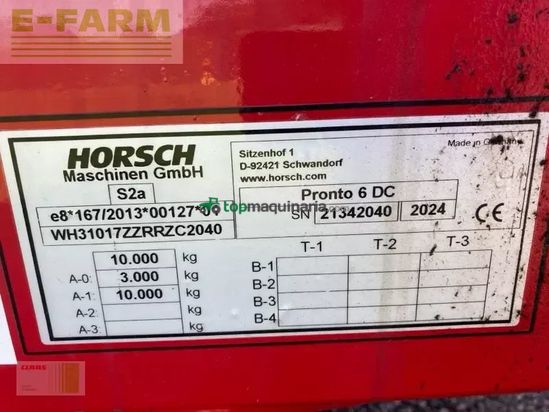 Sembradora - Horsch - pronto 6 dc