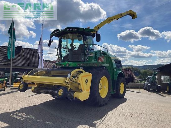 Cosechadora de Cereal - John Deere - 8600i mit kemper 475 & pickup